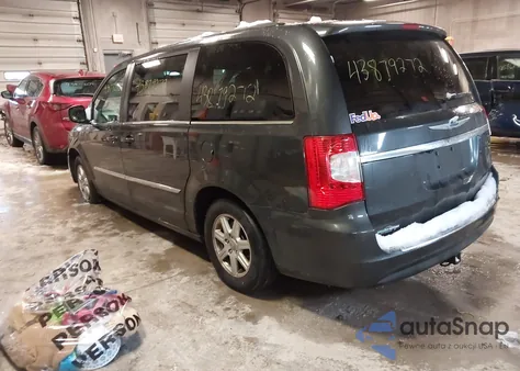 2012 Chrysler Town & Country Touring from USA, damaged, VIN 2C4RC1BGXCR368906